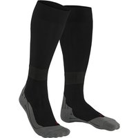 Falke – Women’s RU Compression Energy – Laufsocken Gr 35-38 – Width: 36-40 cm schwarz