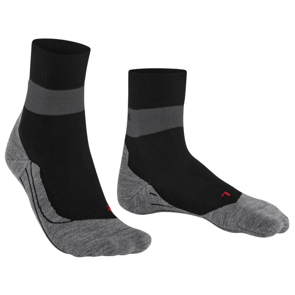 Falke - Women's RU Compression Stabilizing - Laufsocken Gr 35-36 schwarz/grau Hersteller: Falke Bestellnummer:4067112308772