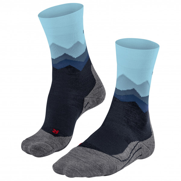 Falke - Women's TK2 Crest - Wandersocken Gr 35/36 blau Hersteller: Falke Bestellnummer:4031309849867