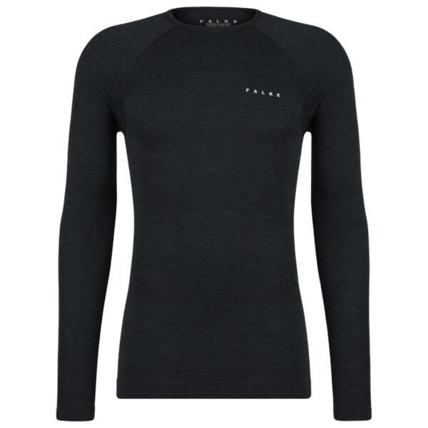 Falke Wool-Tech LS-Shirt Ragular Fit M Herren (Schwarz ) Fitnessbekleidung Hersteller: Falke Bestellnummer:4067112003455