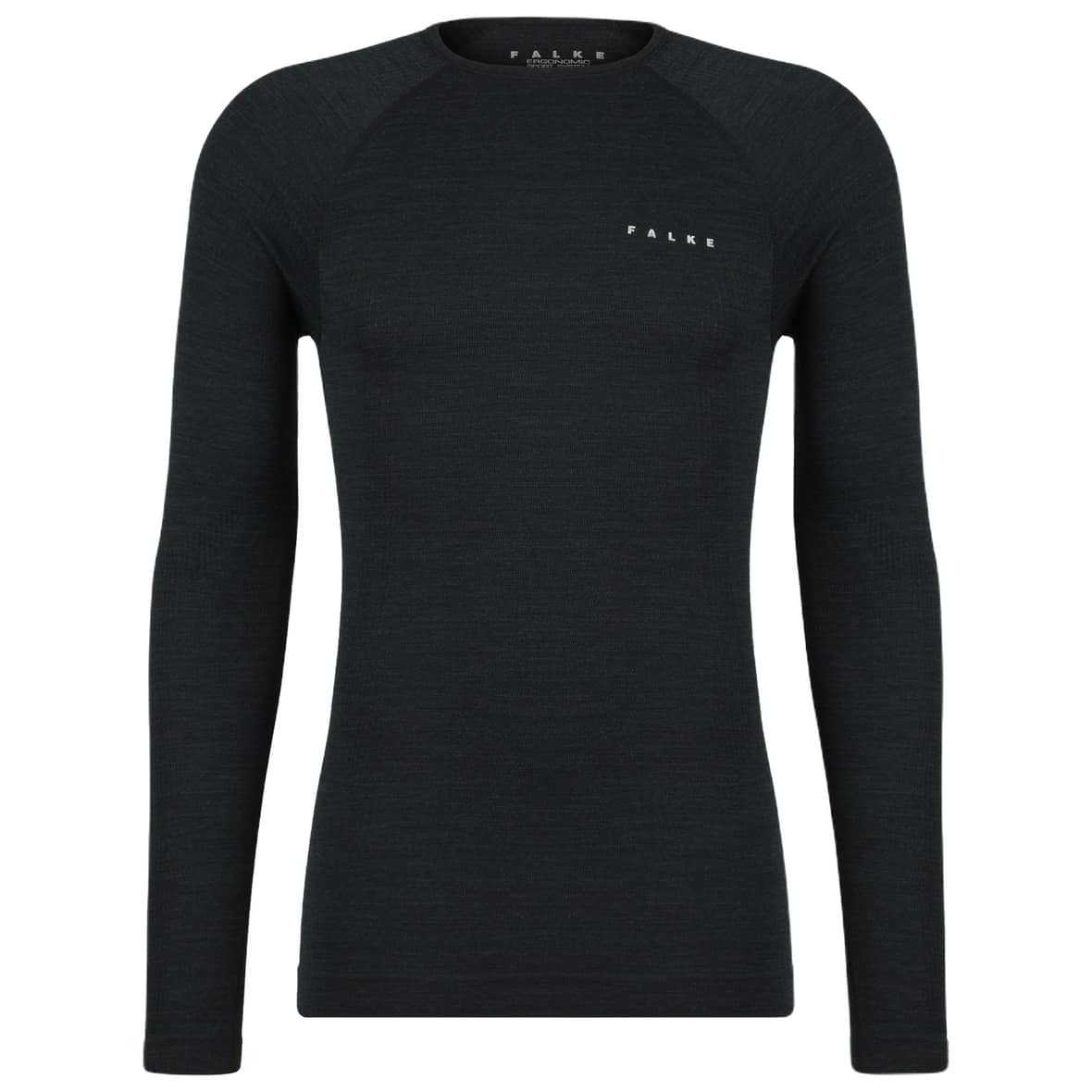 Falke Wool-Tech LS-Shirt Ragular Fit M Herren (Schwarz ) Fitnessbekleidung Hersteller: Falke Bestellnummer:4067112003455