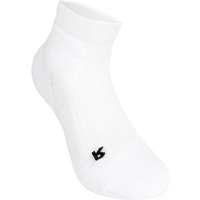 TE2 Short Sportsocken Damen – Weiß, Grau