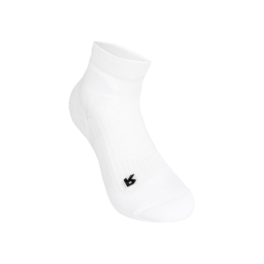 TE2 Short Sportsocken Damen – Weiß, Grau