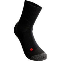 TE2 Tennissocken Herren – Schwarz, Dunkelgrau