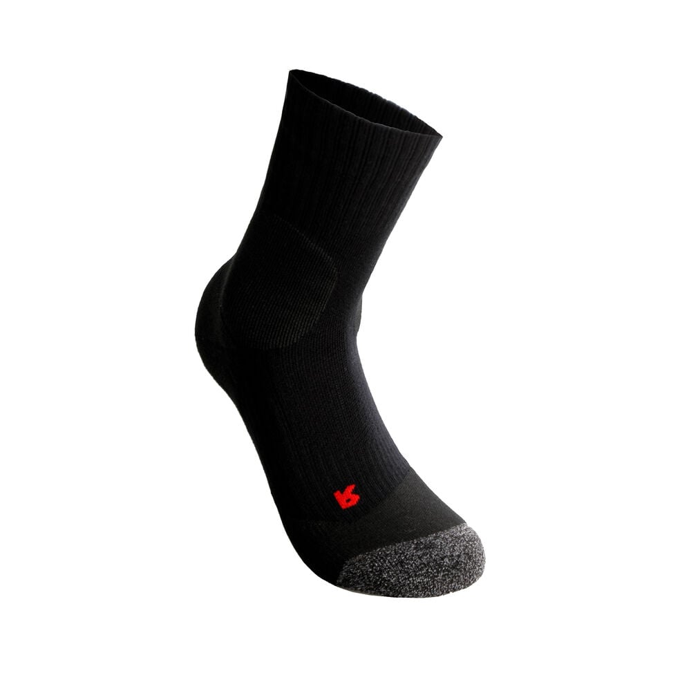 TE2 Tennissocken Herren – Schwarz, Dunkelgrau