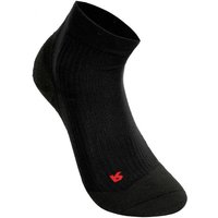 TE4 Short Sportsocken Damen – Schwarz