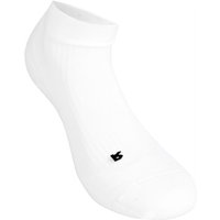 TE4 Short Sportsocken Damen – Weiß, Schwarz